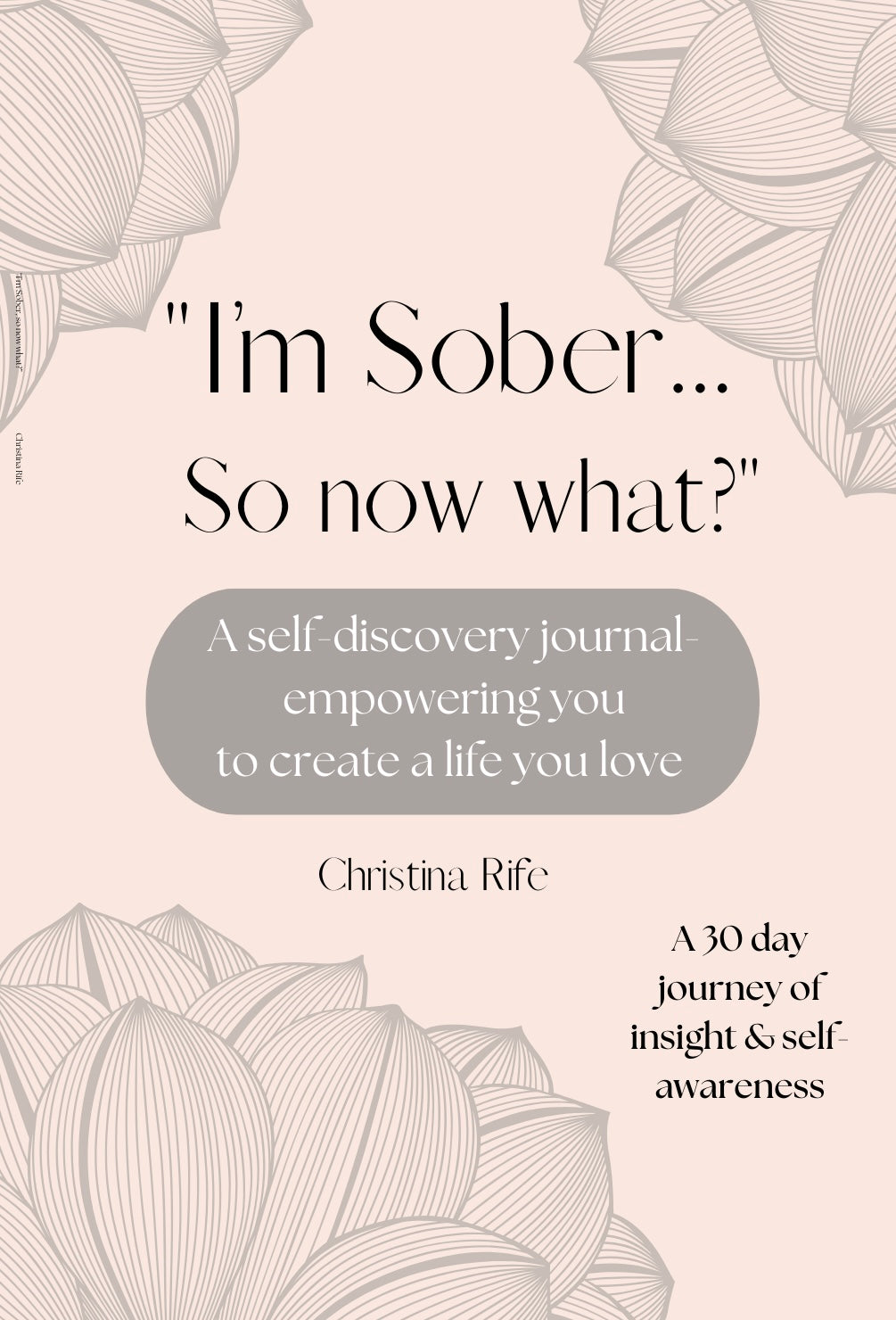 "I'm Sober... So Now What?": A self-discovery journal-empowering you to create a life you love; 30 day journey of insight & self-awareness